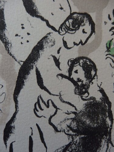 L'ange réconfortant di Marc Chagall, Stampa in vendita su Singulart