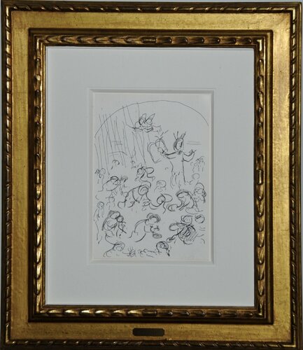 Moses and the tables of the Law Marc Chagall
