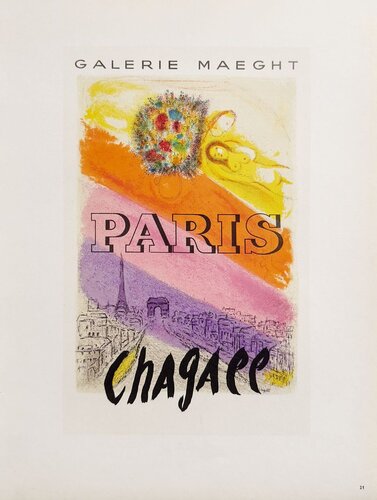 AF 1954 - Galerie Maeght Paris by Marc Chagall, Print for Sale on Singulart