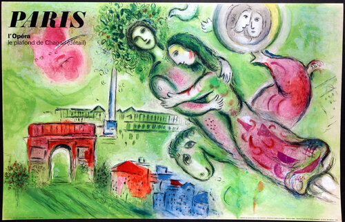 Romeo et Juliette – Opera Paris di Marc Chagall, Stampa in vendita su Singulart