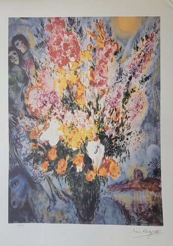 bouquet di Marc Chagall, Stampa in vendita su Singulart