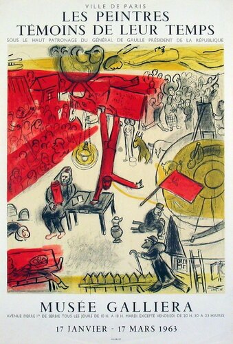 The Revolution di Marc Chagall, Stampa in vendita su Singulart