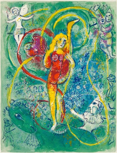 Untitled from Cirque di Marc Chagall, Stampa in vendita su Singulart