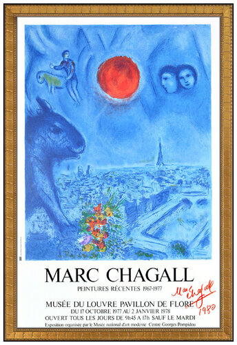 Peintures Recentes di Marc Chagall, Stampa in vendita su Singulart