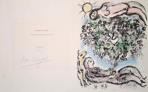 L’Abre Fleuri - M915 van Marc Chagall, Afdruk te koop op Singulart