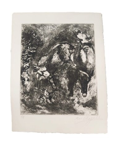 from the Fables of La Fontaine van Marc Chagall, Afdruk te koop op Singulart