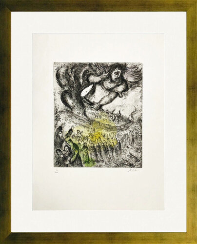 PRISE DE JERUSALEM (VOLLARD 299) van Marc Chagall, Afdruk te koop op Singulart