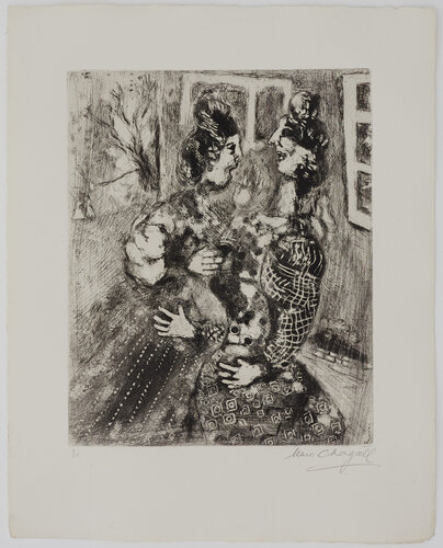The Women and the Secret van Marc Chagall, Afdruk te koop op Singulart