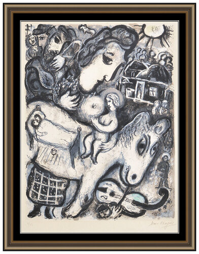 Grey Village van Marc Chagall, Afdruk te koop op Singulart