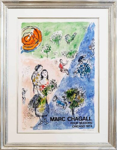 Four Seasons van Marc Chagall, Afdruk te koop op Singulart