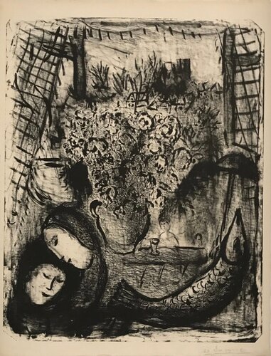 Paysage van Marc Chagall, Afdruk te koop op Singulart