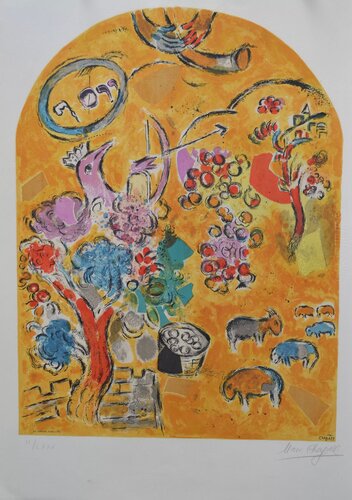 Tribe of Joseph CS22 van Marc Chagall, Afdruk te koop op Singulart