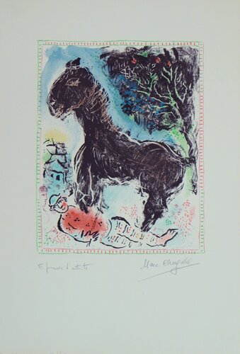 Le Petit Cheva di Marc Chagall, Stampa in vendita su Singulart