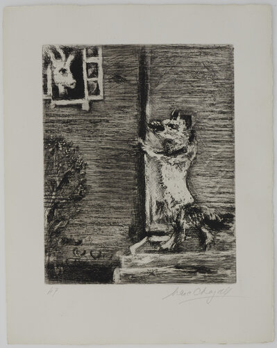The Wolf, the Goat and the Kid, from Fables de La Fontaine di Marc Chagall, Stampa in vendita su Singulart