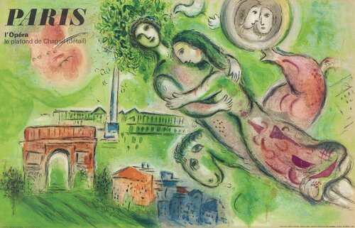 Romeo and Juliet di Marc Chagall, Stampa in vendita su Singulart