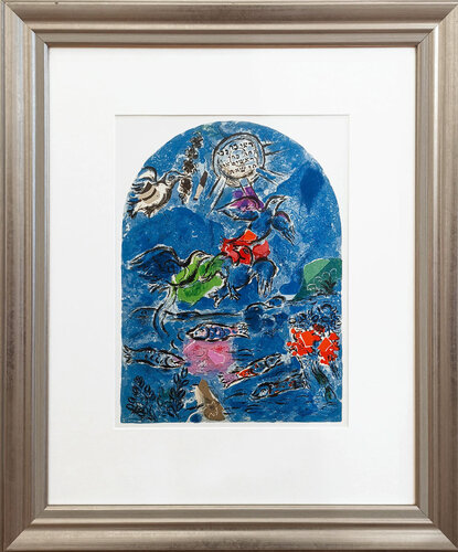 Jerusalem Windows – Ruben di Marc Chagall, Stampa in vendita su Singulart