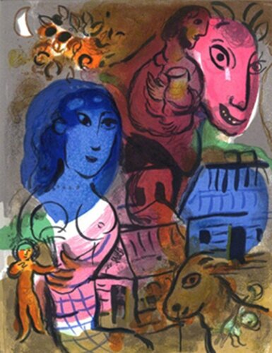 Untitled di Marc Chagall, Stampa in vendita su Singulart