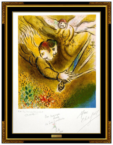 L'Ange du Jugement di Marc Chagall, Stampa in vendita su Singulart