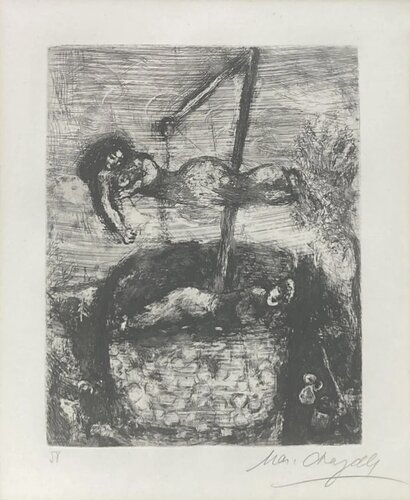 Fortune and the Boy van Marc Chagall, Afdruk te koop op Singulart