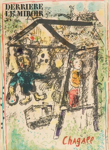 Detras del espejo van Marc Chagall, Afdruk te koop op Singulart