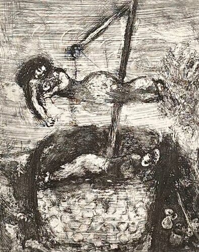 Fortune and The Young Child van Marc Chagall, Afdruk te koop op Singulart