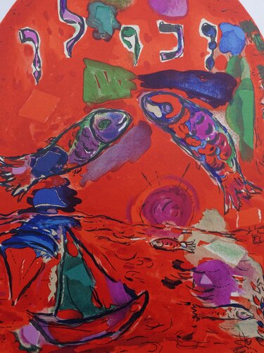 Zébulon et la pêche miraculeuse by Marc Chagall, Print for Sale on Singulart
