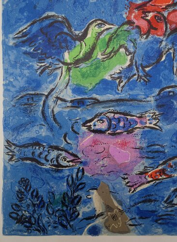 Ruben, L'eau, les cieux et le soleil par Marc Chagall, Édition en vente sur Singulart