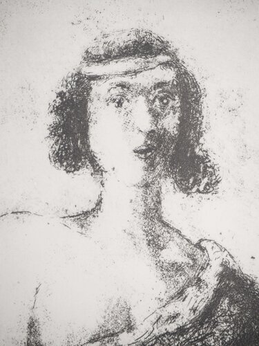 Monument du sépulcre de Rachel van Marc Chagall, Afdruk te koop op Singulart