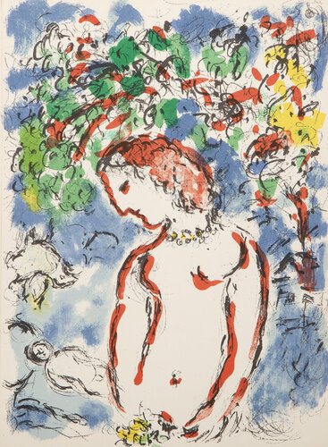 Spring Day from Derrier Le Miroir de Marc Chagall, Impresión a la venta en Singulart