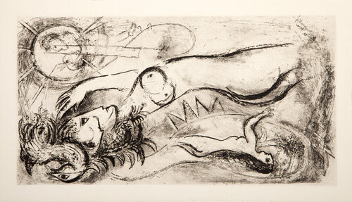 Full Moon van Marc Chagall, Afdruk te koop op Singulart