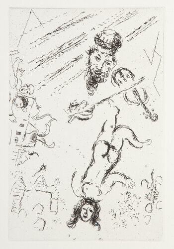 Lettre a Marc Chagall II di Marc Chagall, Stampa in vendita su Singulart
