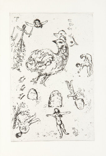 Lettre a Marc Chagall V van Marc Chagall, Afdruk te koop op Singulart