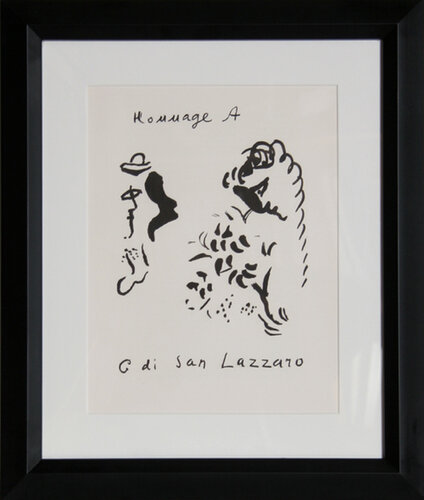 San Lazarro by Marc Chagall, Print for Sale on Singulart