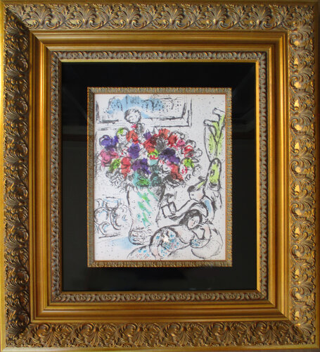 Les Anemones from  Lithographs IV (Frontispiece) Marc Chagall