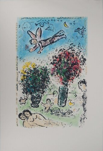 Le Ciel Bleu des Rêves by Marc Chagall, Print for Sale on Singulart