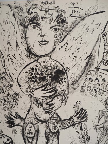Cirque, L'esprit du cirque de Marc Chagall, Impresión a la venta en Singulart