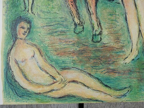 Ulysse devant Nausicaa di Marc Chagall, Stampa in vendita su Singulart