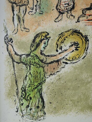 Le rassemblement des dieux par Marc Chagall, Édition en vente sur Singulart