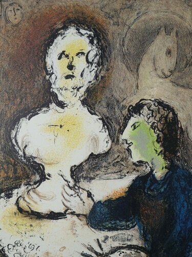 Le sculpteur di Marc Chagall, Stampa in vendita su Singulart