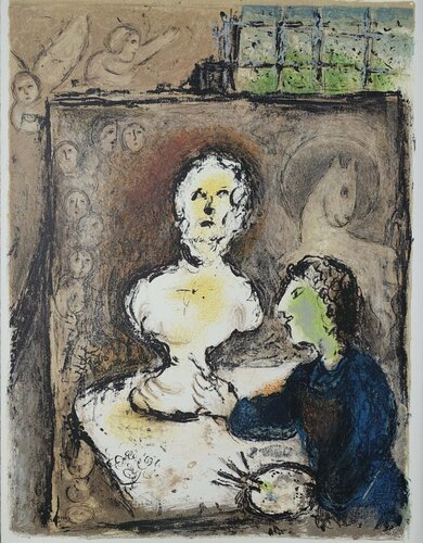Le sculpteur by Marc Chagall, Print for Sale on Singulart