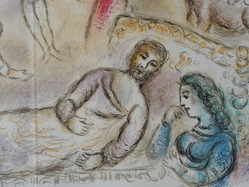 La paix retrouvée von Marc Chagall, Druck kaufen auf Singulart