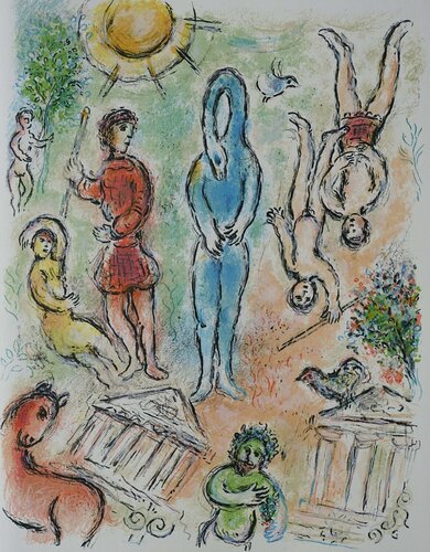 Le monde souterrain by Marc Chagall, Print for Sale on Singulart