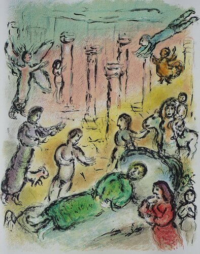 Le lit dUlysse by Marc Chagall, Print for Sale on Singulart