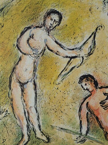 Le massacre des prétendants di Marc Chagall, Stampa in vendita su Singulart