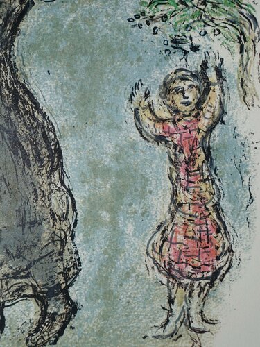 Le prêtre et l'appel aux dieux par Marc Chagall, Édition en vente sur Singulart