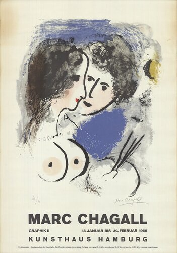 Kunsthaus Hamburg di Marc Chagall, Stampa in vendita su Singulart