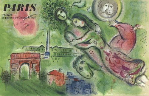 Romeo and Juliette  van Marc Chagall, Afdruk te koop op Singulart