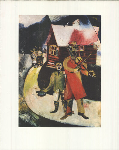 The Violinist par Marc Chagall, Édition en vente sur Singulart