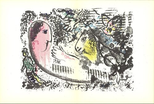 DLM No. 182 pages 4,5 van Marc Chagall, Afdruk te koop op Singulart