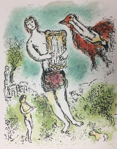 Theoklymenos, 1989 van Marc Chagall, Afdruk te koop op Singulart